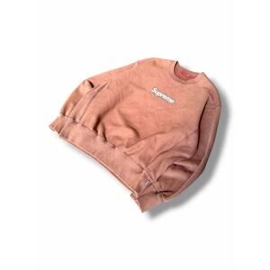 Supreme Box Logo Crewneck “Brown SS25” | Size SMALL